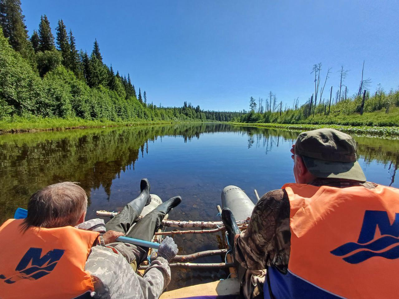 Экспедиция РГО на реку Лопсию