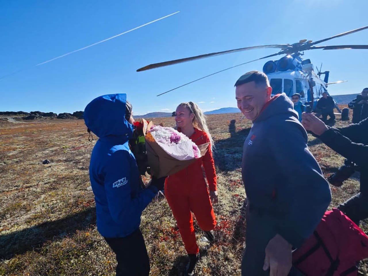 Встреча путешественницы Оксаны Соло на перевале Дятлова